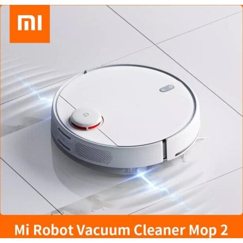 XIAOMI MIJIA Robot Vacuum Cleaner Mop 2 Sweeping Washing Vibration Mopping Cyclone Suction WIFI APP Smart Planned Map 110v-220v