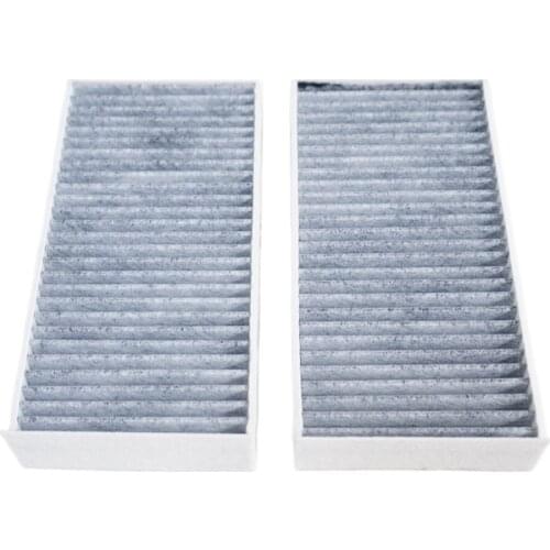 Set Car Cabin Air Filters for BMW i3 2 F45/F46 220i/225i/218i JCW F54/F55/F56 Mini Cooper 2014 2015 64319321875