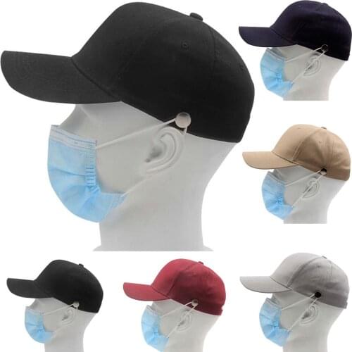Sun Hat For Girls Hot Sale High Quality Adult Unisex Casual Outdoors Cap Sunshade Cap With Buttons Baseball Cap For Dropshipping