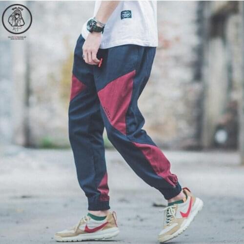 Loose personality fashion casual harem pants mens trousers Hip hop pantalones hombre cargo feet pants for men pantalon homme