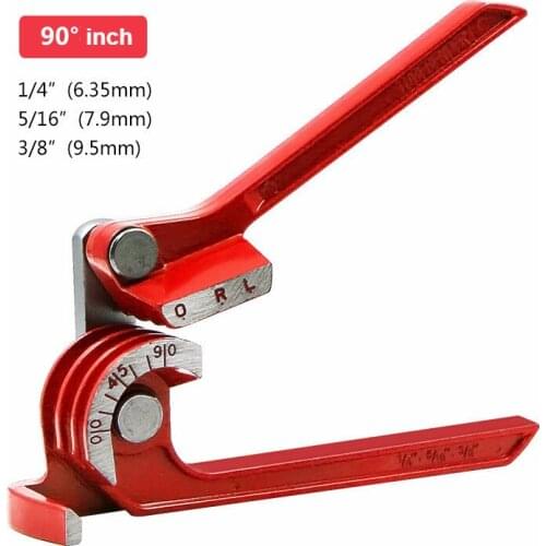 Three-In-One Manual Pipe Bender for 6mm 8mm 10mm Three-Slot Copper Pipe Bending Machine Air Conditioning Pipe Elbow