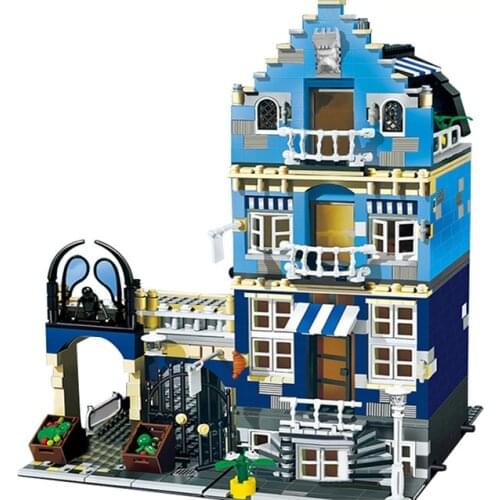 IN STOCK NO BOX 84007 European market building block model 15007 Christmas gift support drop shipping 1275PCS