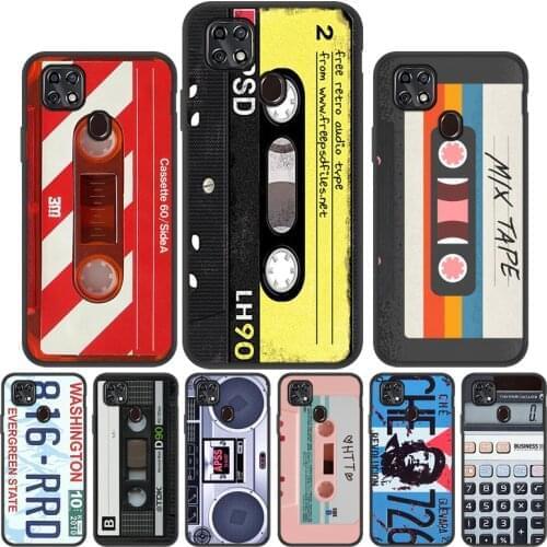 Vintage Cassette Tape Retro Case For ZTE Axon 11 SE Case Silicon Cover For ZTE Blade 20 V2020 Smart A7S 2020 Cases Housing Shell