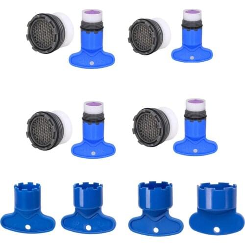 1Set 16.5-24mm Male Thread Water Saving Tap Aerator Faucet Bubble Aerator Repair Replacement Kitchen Bathroom Faucet Accessories