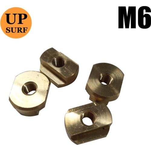4 PCS FoilMount Size M6/M8 Hydrofoil Mounting T-Nuts for All Hydrofoil Tracks Surfing Outdoor Accessories