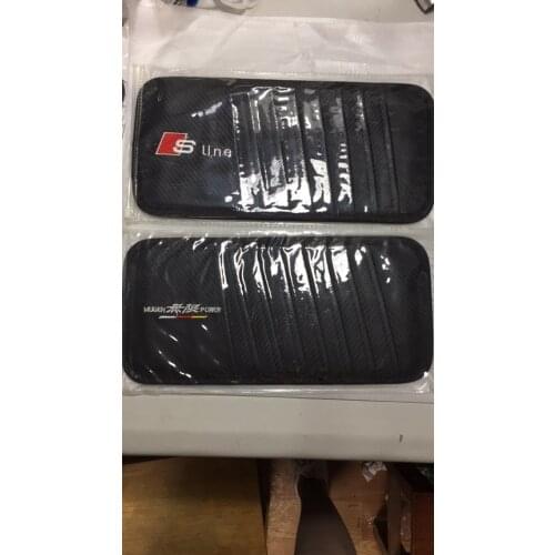 Car Sun Visor Card Case Sunshade Storage Bag For RALLIAR MUGE