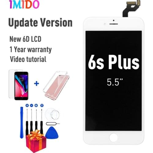 White Black LCD Display For iPhone 6S Plus Touch Screen OEM Grade AAA+++ Quality Digitizer Assembly Replacement For iPhone 6SP