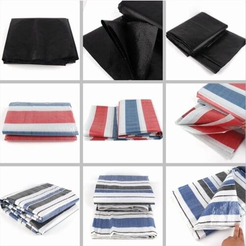 No Edges No Holes PE Tarpaulin Rainproof Cloth Garden Courtyard Succulent Plants Truck Waterproof Sunshade Cloth