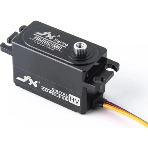 JX Servo PDI-HV5215MG Low Profile 8.4V 15kg Digital Coreless Metal Gear Servo for 1/8 1/10 RC Car Boat Robot