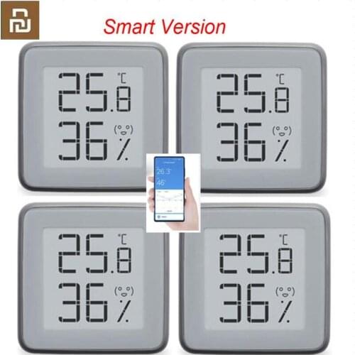 Youpin MMC E-Ink Screen Smart Bluetooth Thermometer Hygrometer Temperature Humidity Sensor Moisture Meter work with Mijia app