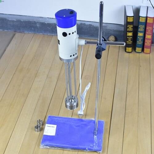 JRJ300-SH 220V Dispersion Homogeneous Emulsifier mixer 200-11000r/min Digital Display High Speed Shear Mixing Emulsifier