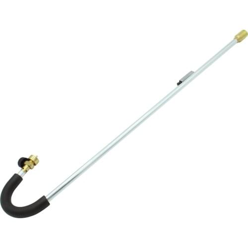 Earth Star Propane Torch Weed Burner with Integrated Lighter, Silver Max 22000 BTU