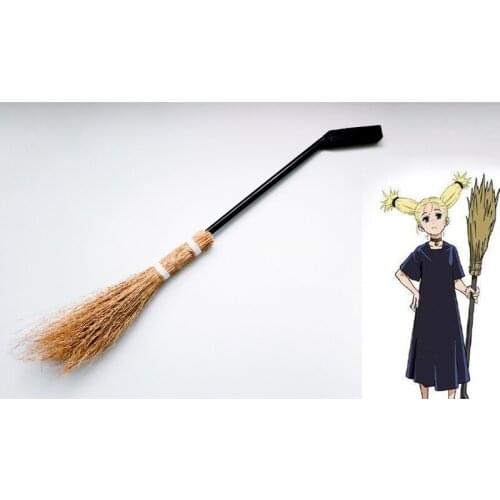 Hot Anime Jujutsu Kaisen Nishimiya Momo Broom Cosplay Replica Weapon Halloween Carnival Hand Made Props