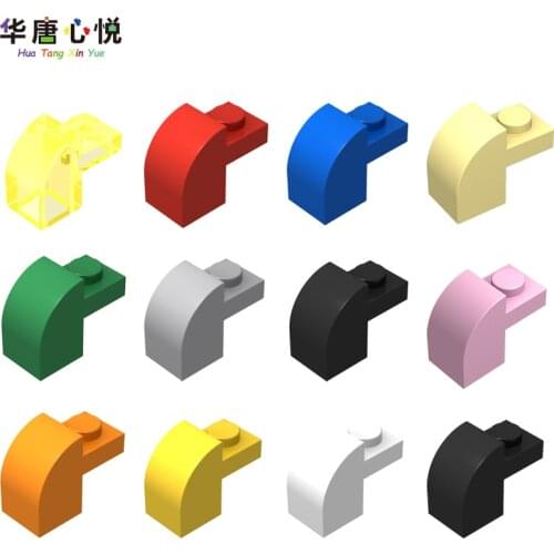 20PCS/Set 6091 MOC 1x1x1 1/3 Brick with Arch Accessories Parts Assemble Building Blocks Toys for Children Kids Gifts DIY Bricks