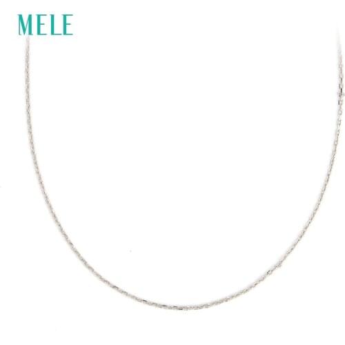 Серебряные цепочки Mele China At AliExpress