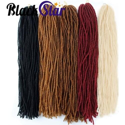 Micro Locs Crochet Hair Braids Sister locs Slender Straight Goddess Faux Locs Crochet Hair Synthetic Braiding Hair Extensions