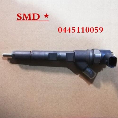 New common rail injector 0445110059 is applicable to SUV Jiangling 2.5L vm-je4d25a nozzle 059 diesel injector 0445110059 / 0533