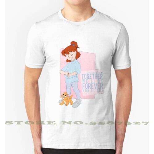 Oliver And Company : Good Company Cool Design Trendy T-Shirt Tee Oliver And Co Jenny Foxworth Kitten Cat Kitty Girl Kawaii