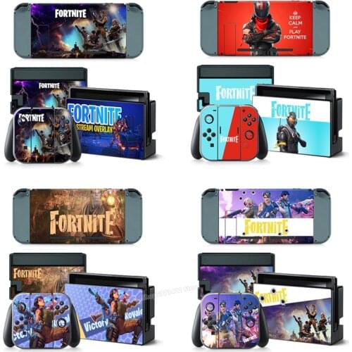 Switch Fortnites Sticker Fortress Night Game Machine Sticker Cartoon Stickers Game Console Sticker Set Battle Rayale Gifts