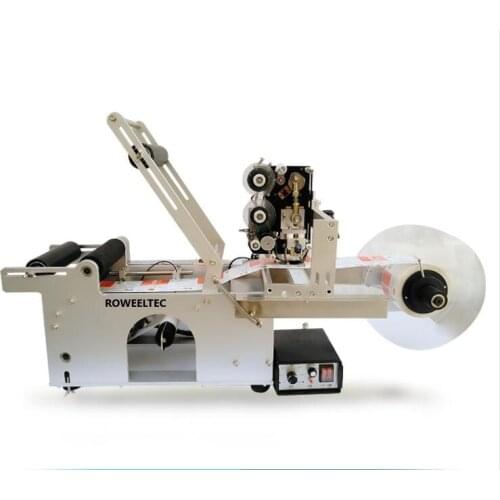 New hot sale Semi-Automatic Round Bottle Labeling Machine Date printing machine