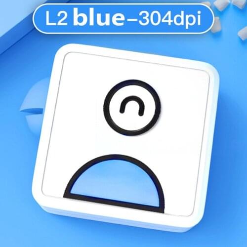 Poooli L2 Mobile Mini Photo Thermal Printer Bluetooth Portable Pocket Label Printing Inkless 300DPI Phone Journal Impresora