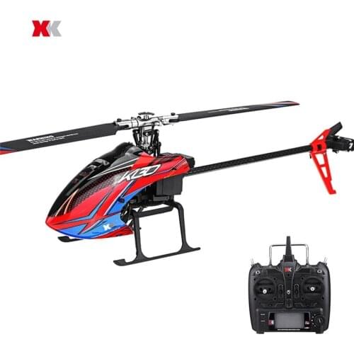 XK K130 6CH Brushless 3D6G System Flybarless RC Helicopter Compatible with FUTABA S-FHSS 2.4G RTF