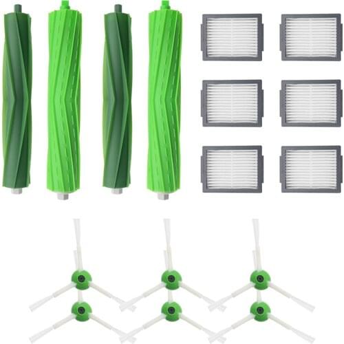 Roller brush Filter Side brush Kits for iRobot Roomba i7 i7+ / i7 Plus E5 E6 E7 Vacuum Cleaner Robot Parts