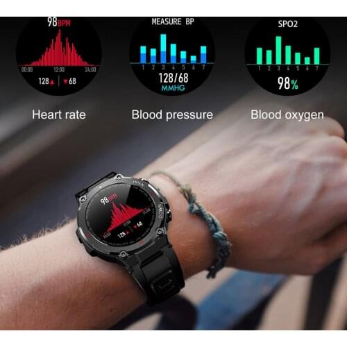 Sports Smart watch Tempered wear-resistant IPS screen Bluetooth call outdoor fitness sports tracker for men women watch clock