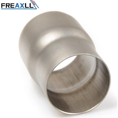 Universal 61mm-51mmMotorcycle Modified exhaust Muffler pipe Adapter Reducer Connector Pipe Tube For Ducati MONSTER 696 796 821