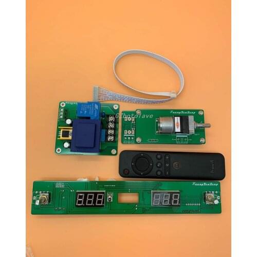 4 Way Input ALPS Motor potentiometer Remote Volume Control Board With LED Display