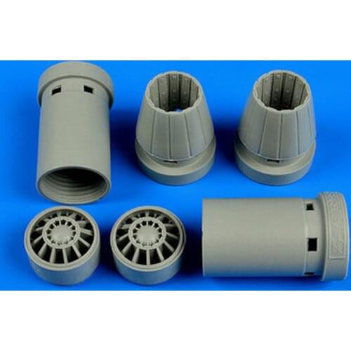 F 18 E F Resin tail spray, diffused state, with Hasegawa 1:48