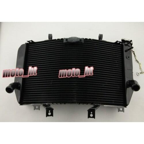GSXR 1000 K3 Motorcycle Aluminum Engine Cooler Radiator Cooling System Assembly For Suzuki GSXR1000 GSX-R1000 2003 2004 Black