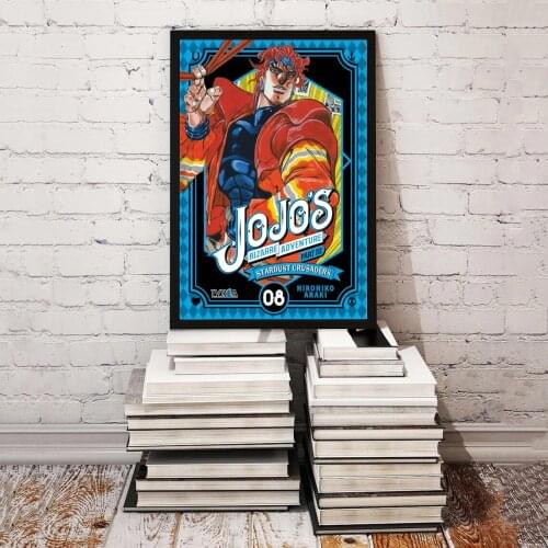 JoJos Bizarre Adventure classic Anime Movie Anime Poster Japanese New Fan Drama Comic Cover Art Canvas Printed Picture TV Drama