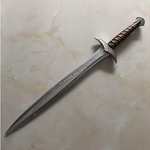 Cosplay 1:1 Movie King Frodo Baggins 72cm Stinging Sword Gift Safety PU Material Free Shipping