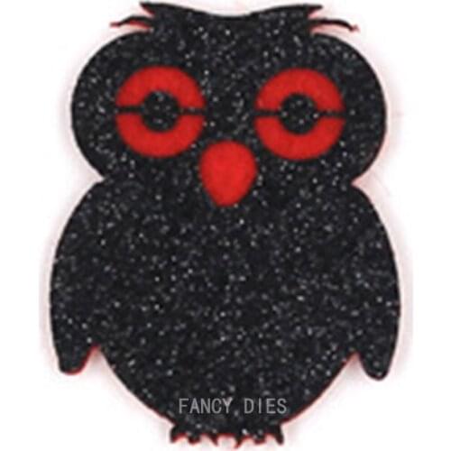 2021 New Halloween owl Cutting Dies Wooden Dies Suitable for Common Die Cutting Machines on the Market