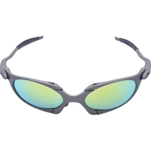 Outdoor Sports Polarized Cycling Glasses Metal Frame Mountain Bike Cycling Goggles Men Sunglasses UV400 Protection Eyewear