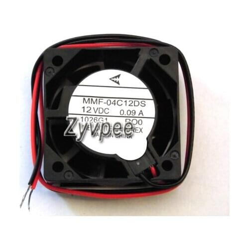 Cooling Fan MMF-04C12DS RO0 12V 0.14A 2 Wires 40x15mm 40mm Inverter Thermal Dissipation System