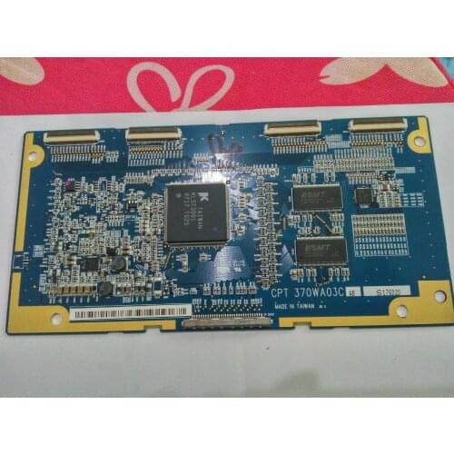 Original lc-37hu19 / claa370wa03sc logic board cpt 370wa03c ab connect with T-CON connect board