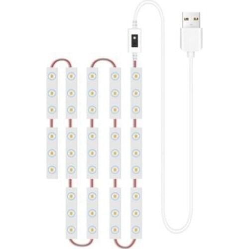 Illumination USB Mirror Light Beauty LED Makeup Light Bar Contact Hand Dressing Table Fill Light Net Red