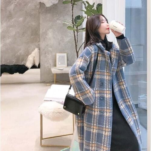 Imitation Mink Coat 2020 New Womens Knitting Sweater Long Loose Cardigan Coat