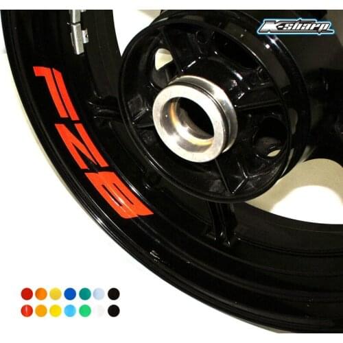 For YAMAHA FZ8 Custom Inner Rim Declas Wheel Reflective Stickers Stripes