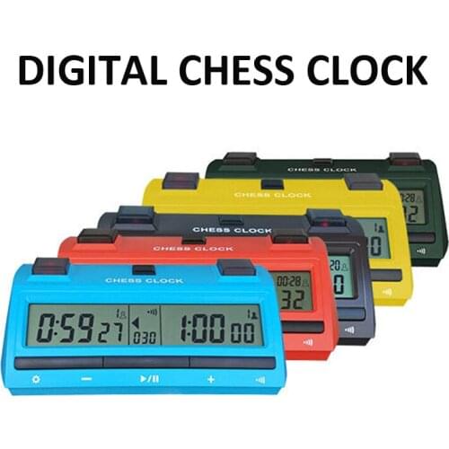 Intelligent Chess Games Clock Digital Professional Chess Competition Count Up Down Timer Electronic Chess Accurate Alarm Timer