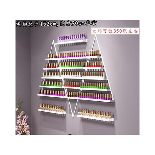 Nail polish hanger, perfume hanging rack, nail display rack, cosmetic wall, storage cabinet, iron art