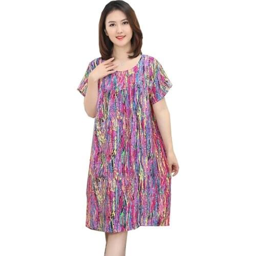 XLMJDZGS Women's Nightgowns Made Of Cotton