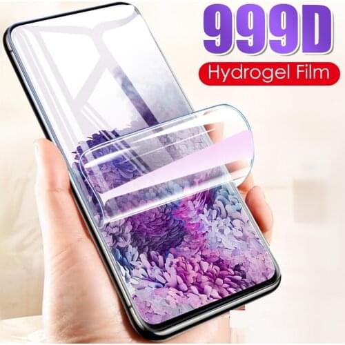 Protective Hydrogel Film For Samsung A51 A50 A40 A20 Screen Protector For Samsung Note 10 Plus S10 S20 A10 S8 S9 Not Glass