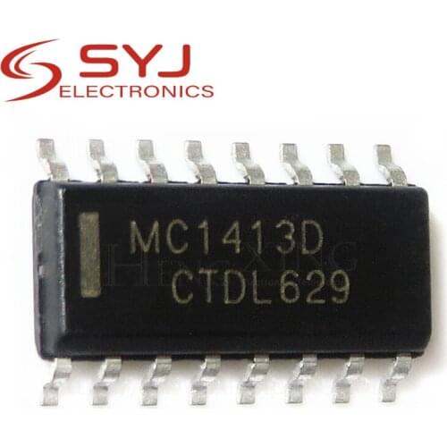 10pcs/lot MC1413BDG MC1413DG MC1413BD MC1413 SOP-16 Driver Receiver Transceiver new original In Stock