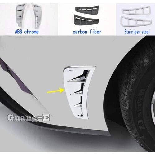 For Hyundai Sonata DN8 10Th 2020 2021 Car Sticker Styling Cover Body Front Vent Frame Plate Trim Racing Grid Grill Grille Panel