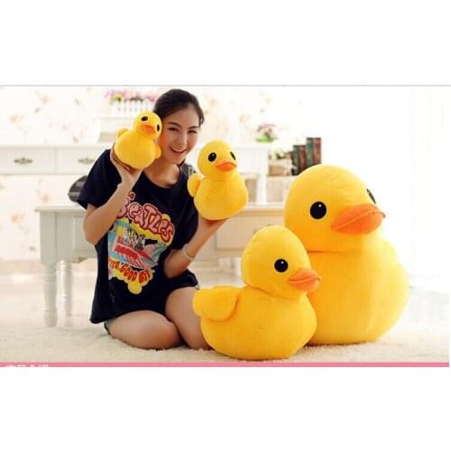 Free shipping lovely yellow duck plush toy throw pillow , cushion for leaning on, birthday gift w1884