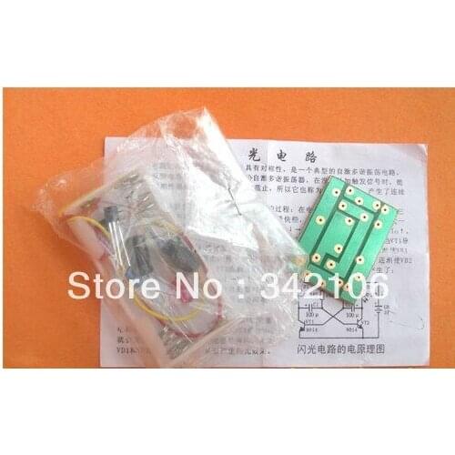 Free Shipping! 50pcs Flash circuit kit (electronic production suite, parts) multivibrator Electronics DIY