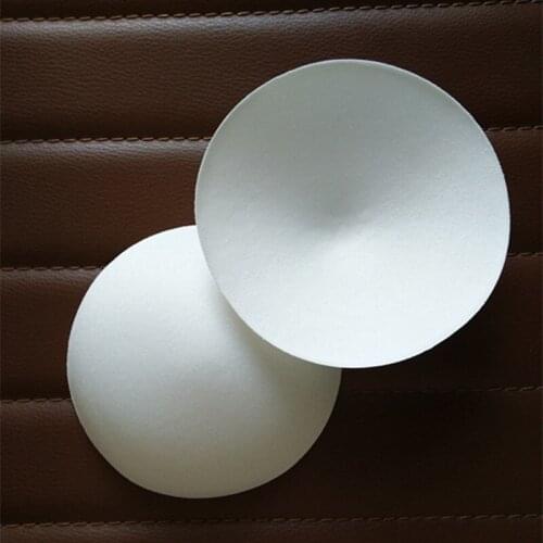 Women Bra Padding Round Sponge Lingerie Bralette One Pair 001b